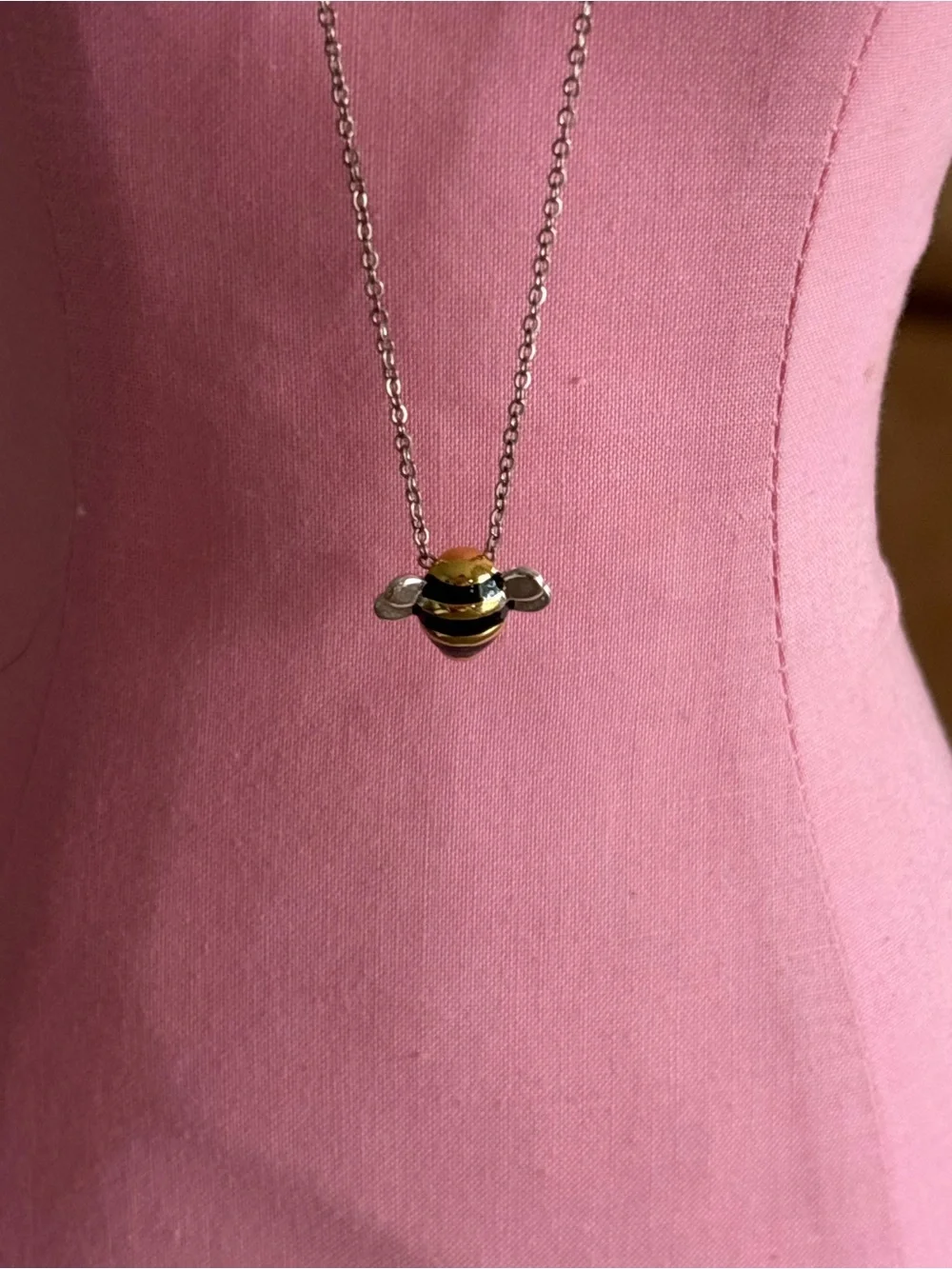 Honeybee Pendant Necklace